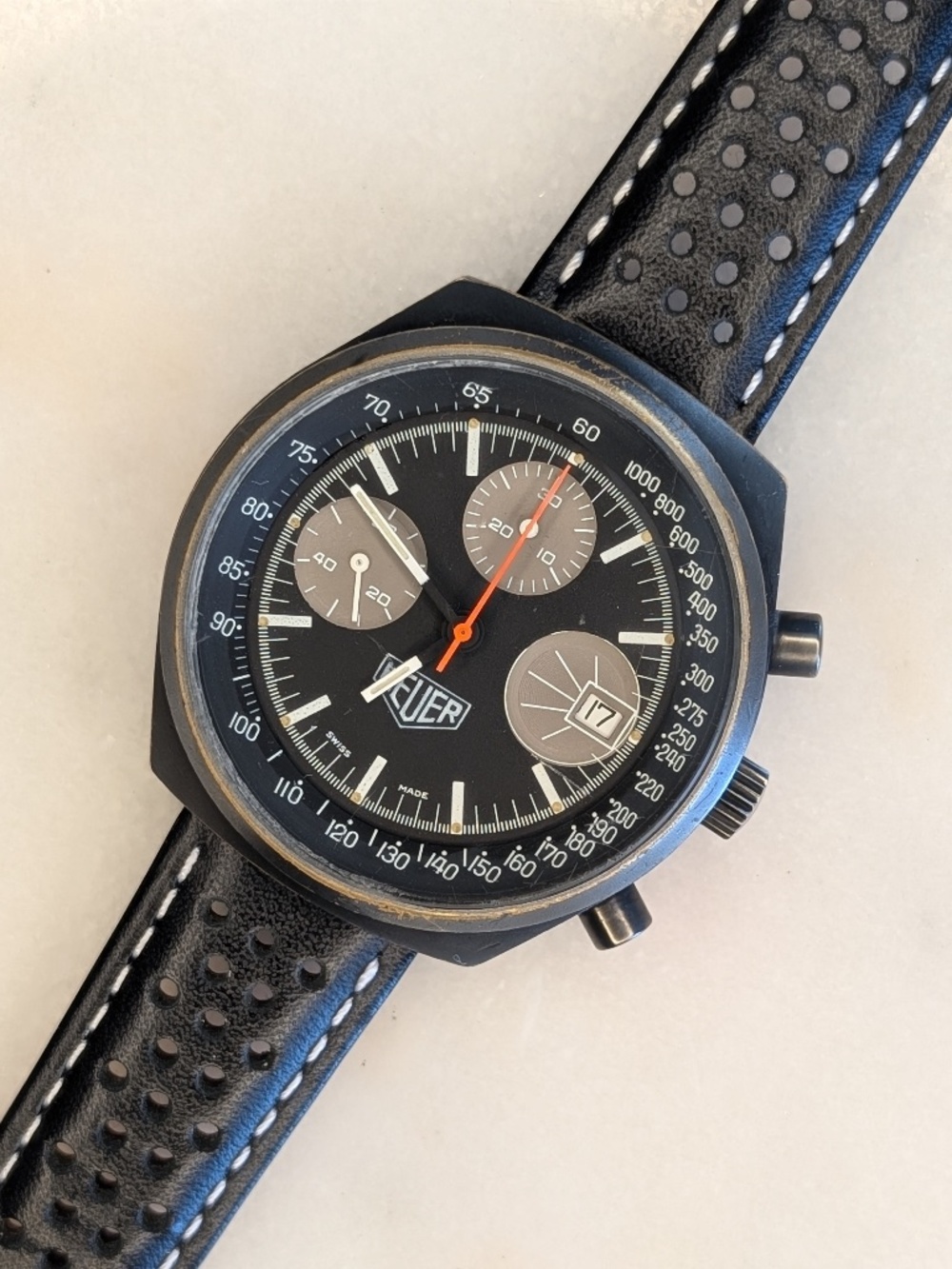Heuer Ref 13-1 1978 Chronograph Valjoux 7765